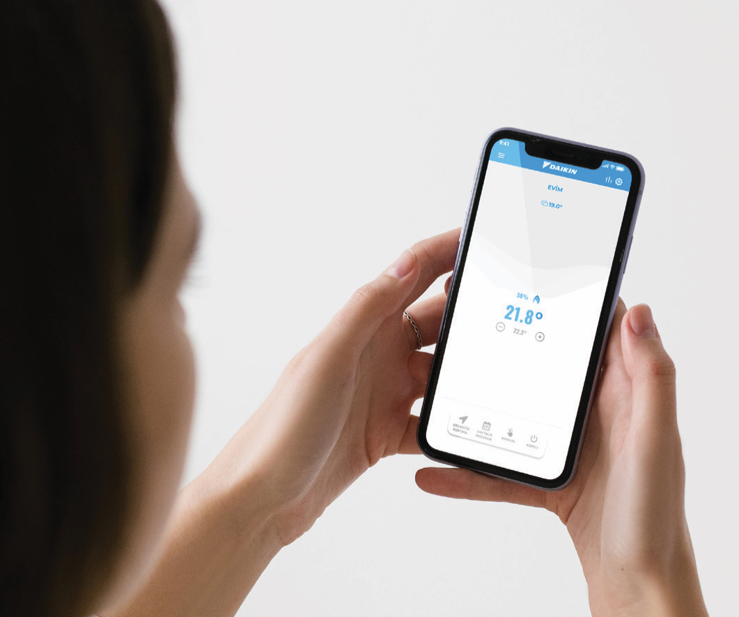 DAIKIN AKILLI TERMOSTATLARLA KONFOR VE VERİMLİLİK BİR ARADA